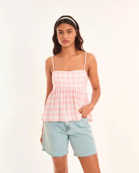 bata vichy tic estampado