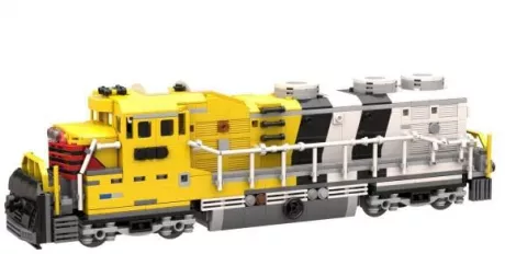 BlueBrixx - Specials - 107589 - American Freight Train