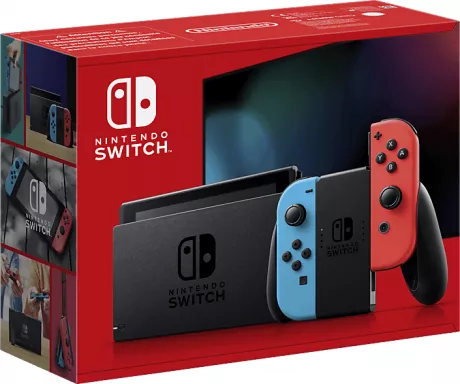 NINTENDO Switch Neon-Rot/Neon-Blau bei MediaMarkt