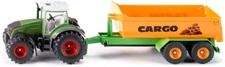 siku Fendt Traktor mit Anhänger 1:50