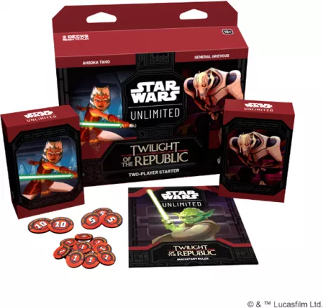 Star Wars: Unlimited - Twilight of the Republic - Two Player Starter - Inglês