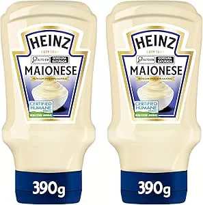 Heinz Pack Maionese Tradicional, 390G - 2 unidades : Amazon.com.br: Alimentos e Bebidas