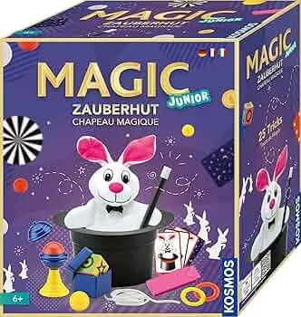 Kosmos 694302 Magic Hat, Simply Learn Magic Tricks and Illusions, Magic Box with Wand and Many Other Utensils, for Children from 6 Years: Amazon.de: Toys