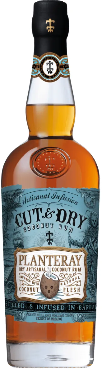 Planteray Rum - Cut & Dry Coconut Rum 70 cl. 40% - Rasch Vin & Spiritus