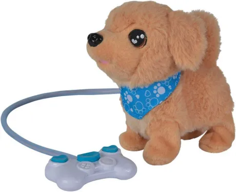 SIMBA Spielfigur Chi Chi Love, Loomy Golden Retriever, Kann laufen, bellen und mit dem Schwanz wedeln