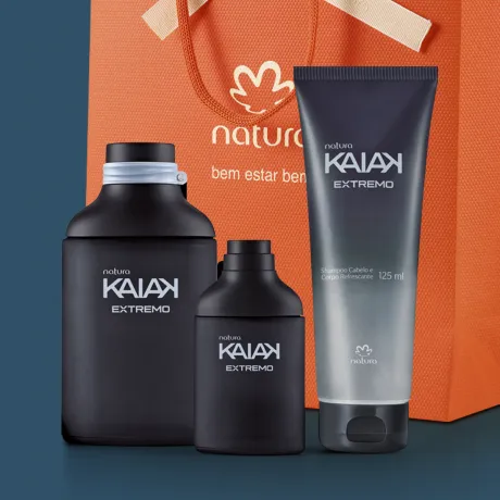 Natura Kaiak Extremo Masculino Cuidados (3 produtos)
