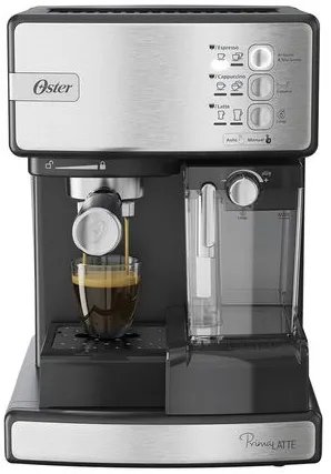 Cafeteira Espresso Nova PrimaLatte Inox | Oster - Oster