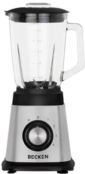 Liquidificador BECKEN BTB5027 (1000 W - 1.5 L - Inox) | Worten.pt