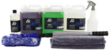 Vaske- og Plejepakke til Campingvogn - Den komplette pakke | Fri Fragt