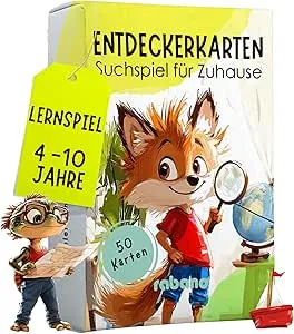 Entdeckerkarten für Kinder