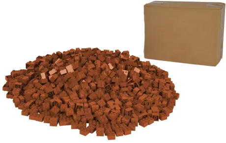 Simba Bausteine Blox 1000 Teile 4er braun