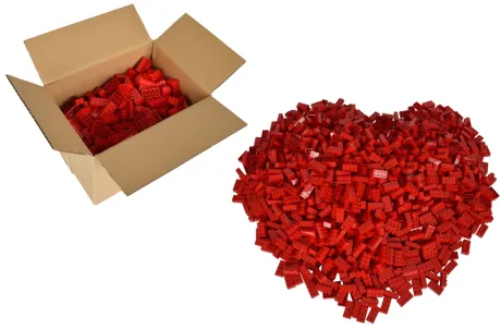 Simba Bausteine Blox 500 Teile 8er rot