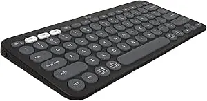 Teclado sem fio Logitech Pebble Keys 2 K380s