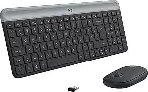 Combo Teclado e Mouse sem fio Logitech MK470