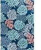 1buy3 Jersey Stoff gemustert zum nähen | 92% Baumwolle, 8% Elasthan | Kinderstoff | Baumwolljersey | Muster: Pflanzen Pastellfarben | 100cm x 160cm | Grundpreis je m² = €9,99 : Amazon.de: Küche, Haushalt & Wohnen