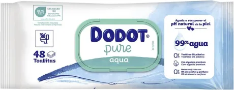 Toalhitas Dodot Aqua Pure