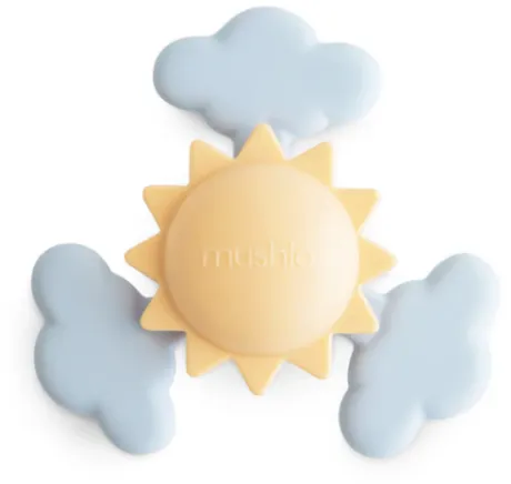 Mushie – Sunshine Baby Spinner mit Saugnapf – Little Fred