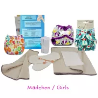 Stoffwindel Testset Überhosen & Prefolds Testpaket