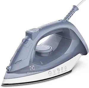 Ferro de passar seco e vapor Electrolux base antiaderente vapor vertical extra 1200W cabo 1,35m azul ESI10 127v | Amazon.com.br