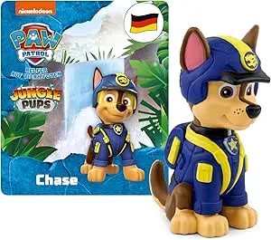 tonies Hørefigurer til Toniebox, PAW Patrol - Jungle Pups: Chase, hørespil med 3 historier til børn fra 3 år, legetid ca. 45 minutter: Amazon.de: Legetøj