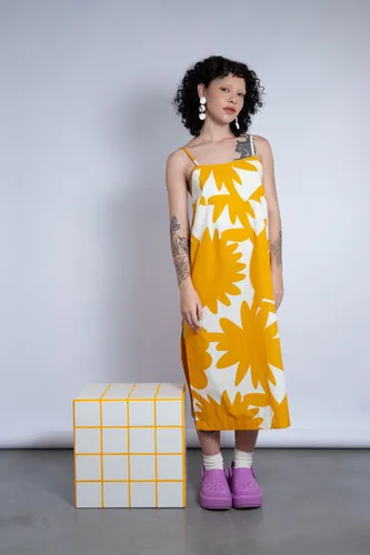 vestido flora sol | ecranstudios