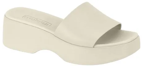 tamanco flatform moleca 5503.100 branco