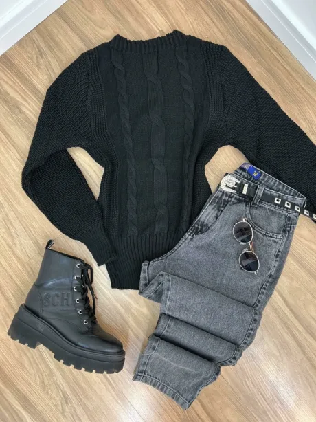 Blusa Tricô Karol - Paris Roupas e Acessórios