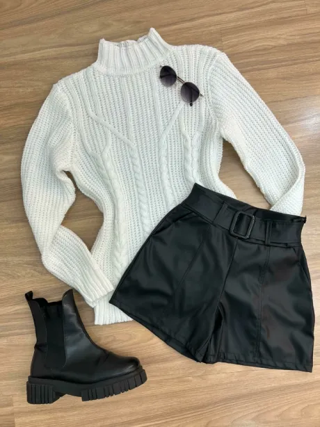Blusa Tricô Mariely - Paris Roupas e Acessórios