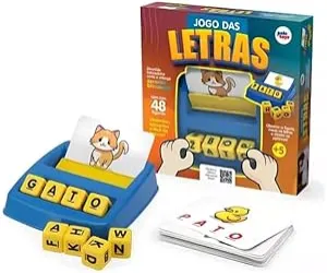 Brinquedo Educativo Jogo Das Letras Divertido : Amazon.com.br: Brinquedos e Jogos