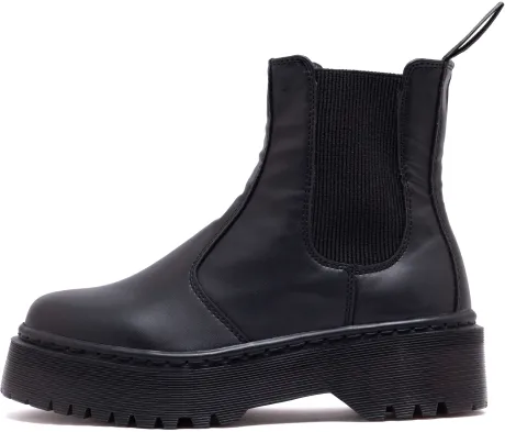 Bota Tratorada Chelsea Estilo Veggie All Black | ESTILO VEGGIE SHOES