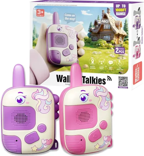 2PCS Walkie Talkies Kinder, Einhorn Geschenke für Mädchen Spielzeug ab 3 4 5 6 Jahre Geschenke Mädchen Outdoor Spiele für Kinder Walki Talki Kinderspielzeug Weihnachten Geschenkideen Einhorn Spielzeug: Amazon.de: Spielzeug