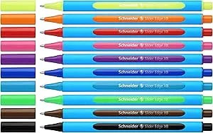 Schneider 152290 Slider Edge XB Kugelschreiber (Dreikant-Stifte mit Strichbreite XB) 10 Stück, sortiert