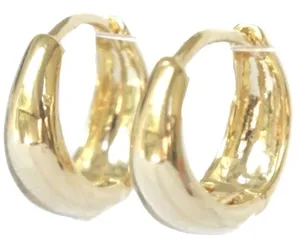 Argolinha Lisa M Banhada a Ouro 18k - Plaka Acessórios