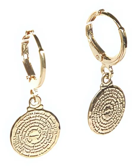 Argolinha Pai Nosso Banhada a Ouro 18k