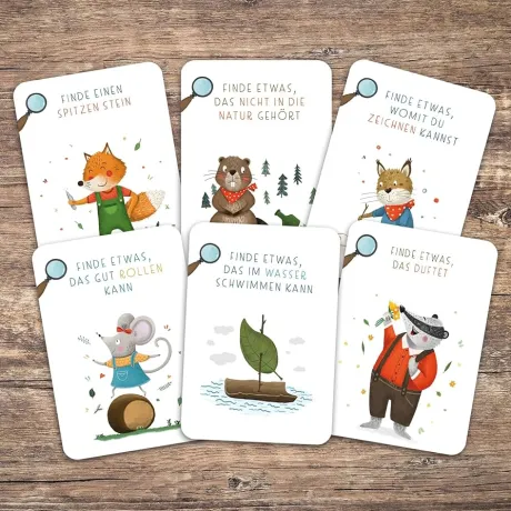 Rüsselfuchs Outdoor Schatzsuche für Kinder - Suchen & Finden - Achtsamkeit in der Natur - Finde Es Spiel für Kinder - Entdecker Spielzeug für Mädchen & Junge - Spiele ab 4, 5, 6, 7, 8 Jahre: Amazon.de: Spielzeug