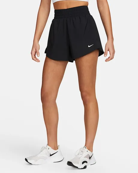 Nike One Dri-FIT 2-in-1-Shorts mit hohem Taillenbund für Damen (ca. 7,5 cm). Nike DE