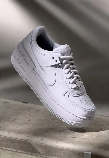 Nike Sportswear AIR FORCE 1 SHADOW - Sneaker low - white/weiß - Zalando