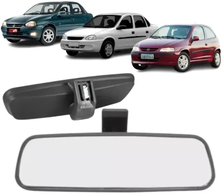 Retrovisor Interno Corsa Wind 1994 A 2002 Espelho Articulado | Frete grátis