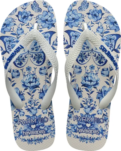 Chinelo Havaianas Farm Jardim de Porcelana – Havaianas Brasil. R$82,99