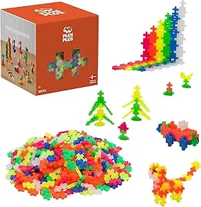 Geniales Konstruktionsspielzeug, Open Play Neon, Bausteine-Set, 600 Teile: Amazon.de: Spielzeug