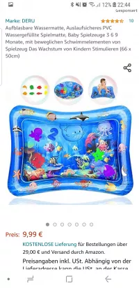 Baby Wasserspielmatte