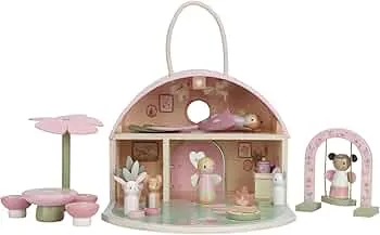 Little Dutch 7360 FSC Wooden Doll's House/Fairy House - Fairy Garden: Amazon.de: Toys