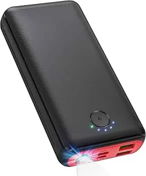 JIGA Power Bank 27000mAh 22,5W Externer Akku PD 20W USB C Powerbank