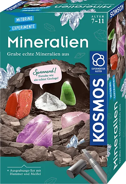 KOSMOS Mineralien Experimentierkasten, Mehrfarbig | MediaMarkt