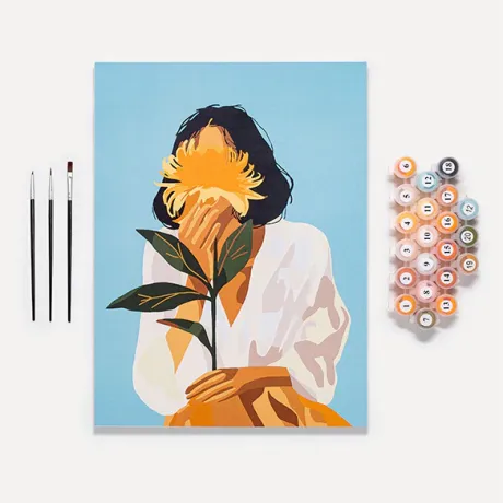 Pintura por Número 30 x 40 cm Essência Oculta da Dear Friends,