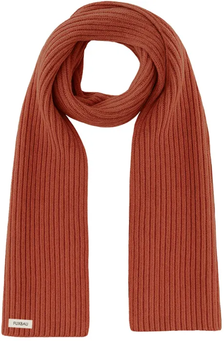 Hochwertiger Merino Schal - orange 🌿 100% weiche Merinowolle!