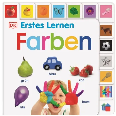Buch (kartoniert): "Erstes Lernen. Farben"