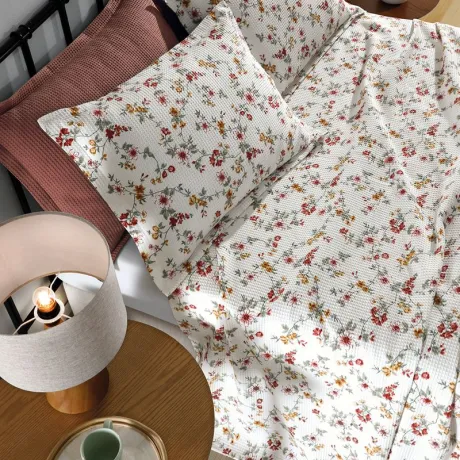 Kit Colcha Queen Piquet Bianca - Döhler - Döhler