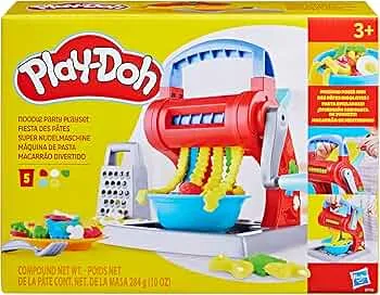 Play-Doh E7776 Kitchen Creations Super Nudelmaskine Legesæt til børn fra 3 år, Flerfarvet: Amazon.de: Legetøj