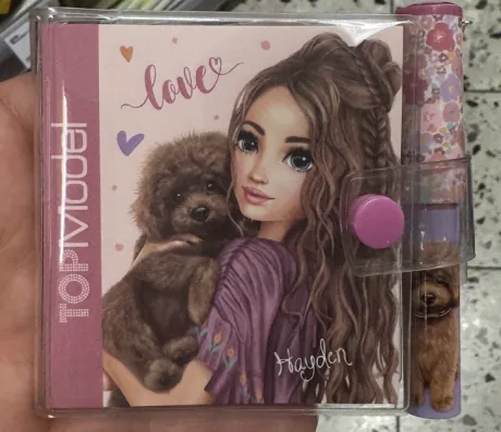 13195_A TOPModel Notizbuch &amp; Stift